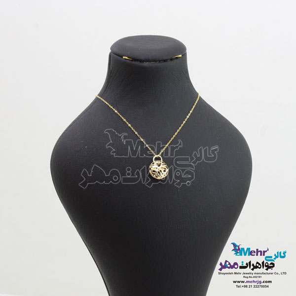 گردنبند طلا - طرح قفل