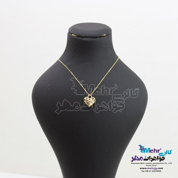 گردنبند طلا - طرح قفل