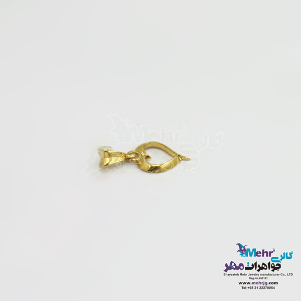 آویز طلا - طرح قلب