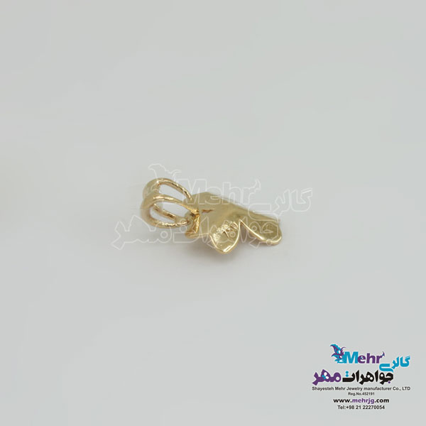 آویز طلا - طرح شبدر