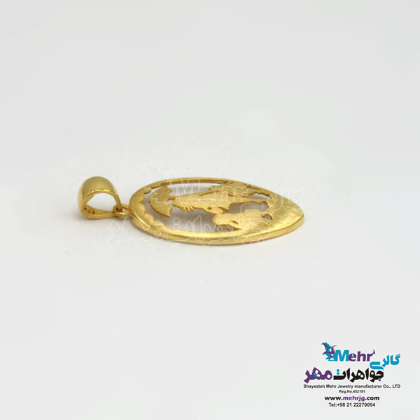آویز طلا - طرح مادر و فرزند