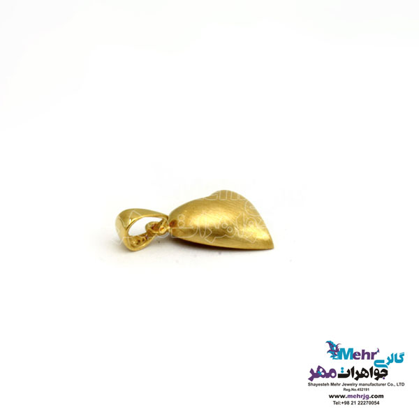 آویز طلا - طرح قلب