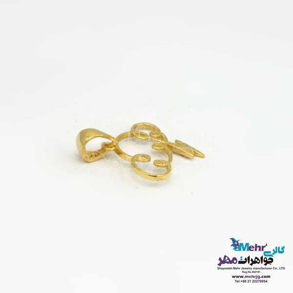 آویز طلا - طرح ابر