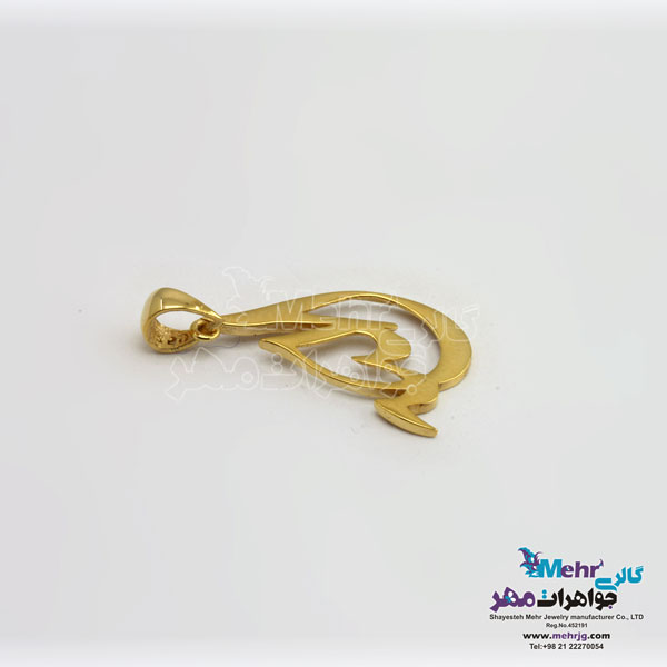 آویز طلا - طرح الله