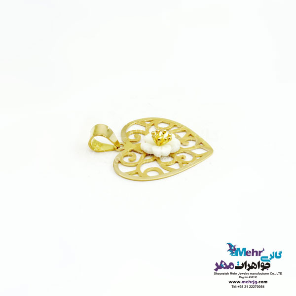 آویز طلا - طرح قلب