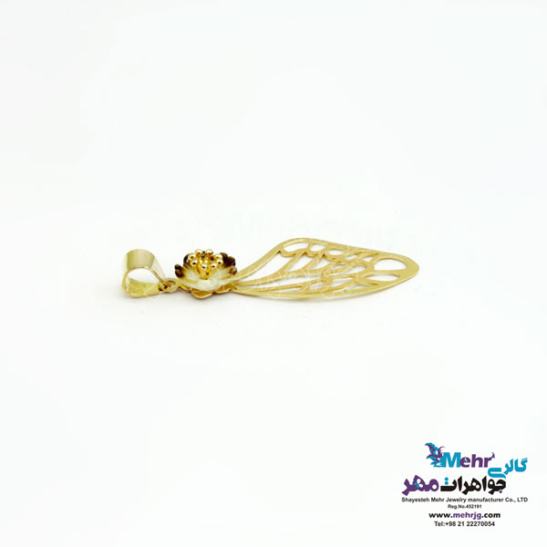 آویز طلا - طرح بال