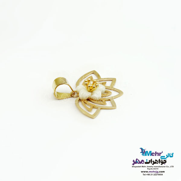 آویز طلا - طرح طاووس