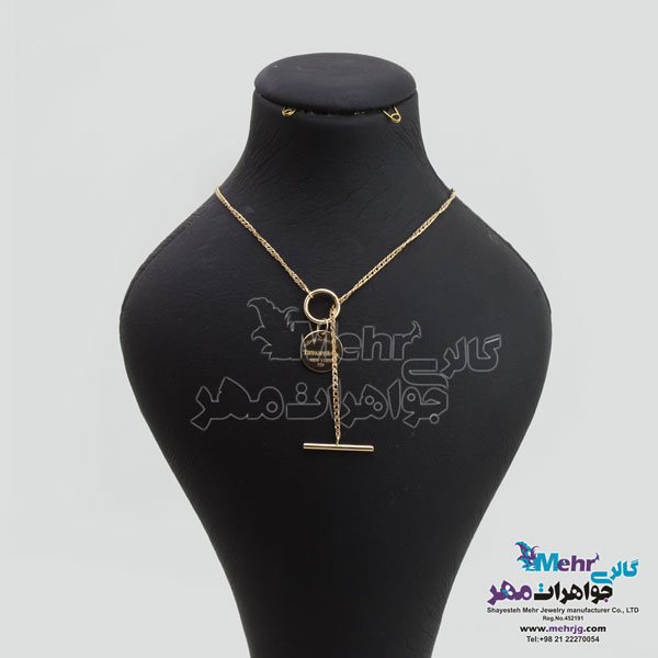 سرویس طلا - گردنبند و گوشواره و دستبند - طرح تیفانی