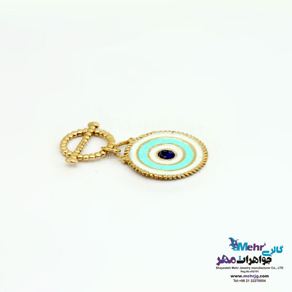 آویز طلا - طرح چشم نظر