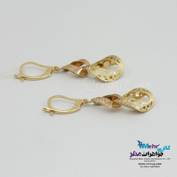 گوشواره طلا - طرح کارتیه