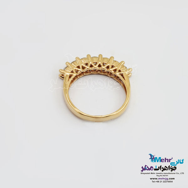 انگشتر طلا - طرح رینگ