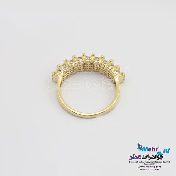 انگشتر طلا - طرح رینگ