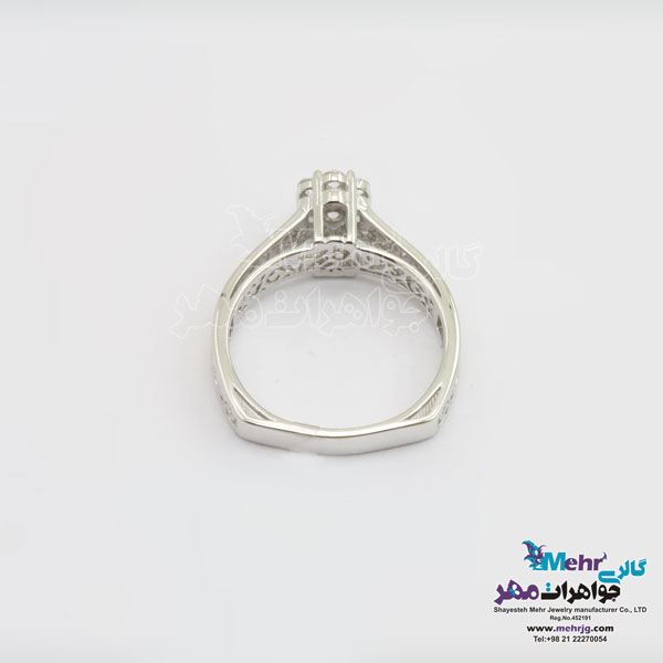 انگشتر طلا - طرح فلاور