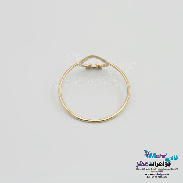 انگشتر طلا - طرح پیک
