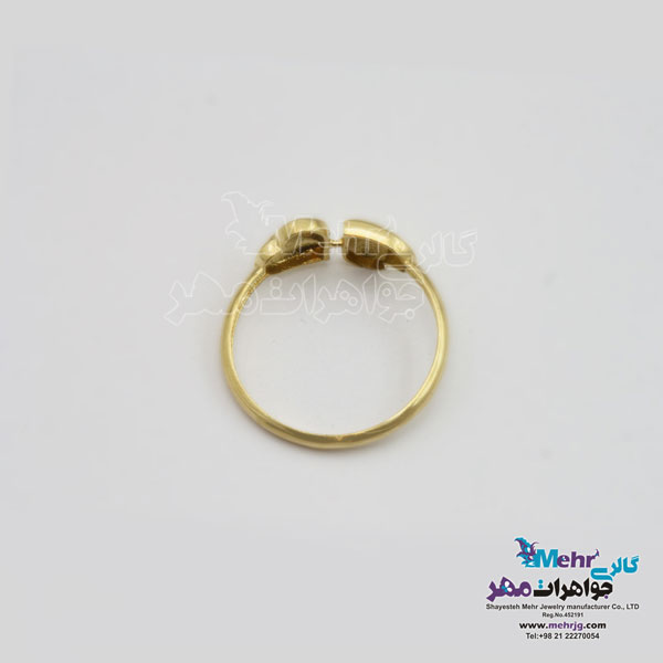 انگشتر طلا - طرح قلب