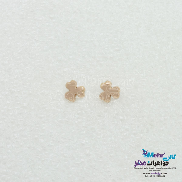 گوشواره طلا - طرح شبدر