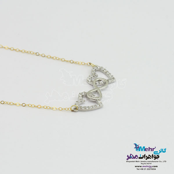 گردنبند طلا - طرح قلب
