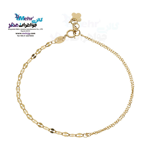 دستبند طلا - طرح استار