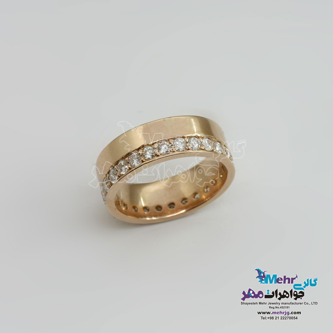 انگشتر طلا - طرح رینگ
