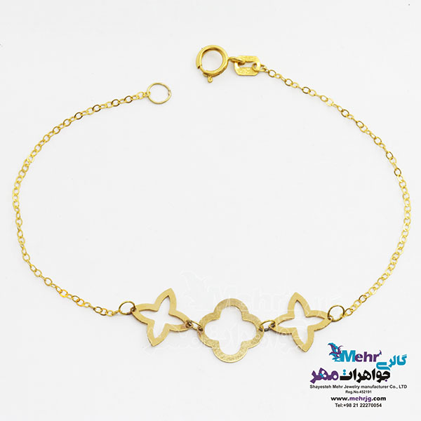 دستبند طلا - طرح ونکلیف