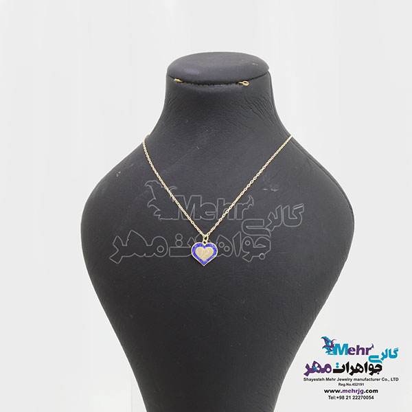 گردنبند طلا - طرح قلب