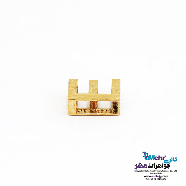 آویز طلا - طرح حروف الفبای لاتین