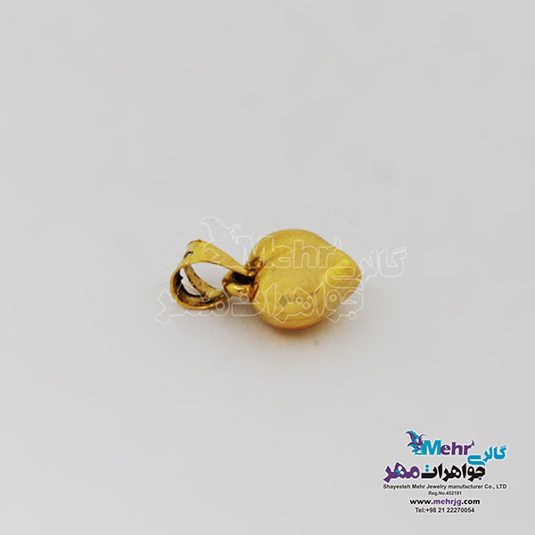 آویز طلا - طرح قلب