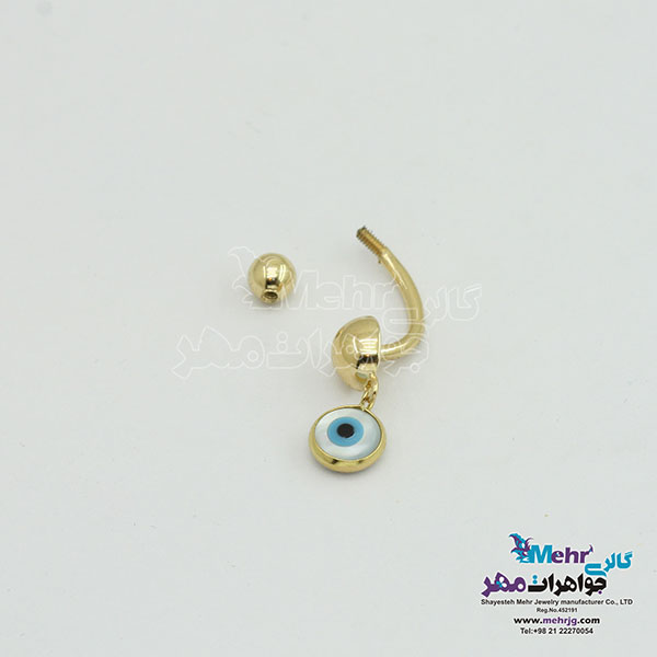 پیرسنگ طلا - طرح چشم نظر