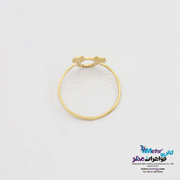 انگشتر طلا - طرح میکی موس