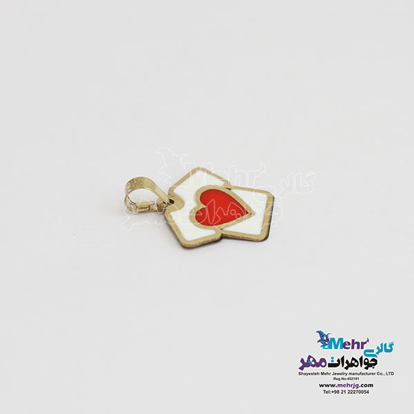 آویز طلا - طرح لباس