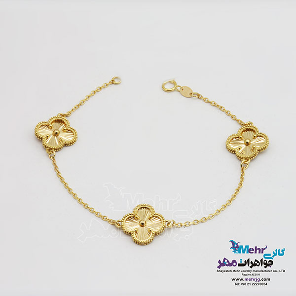 دستبند طلا - طرح ونکلیف