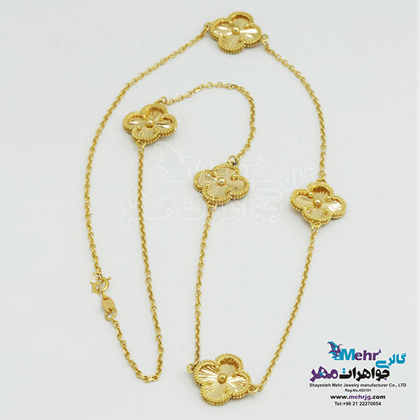 گردنبند طلا - طرح ونکلیف