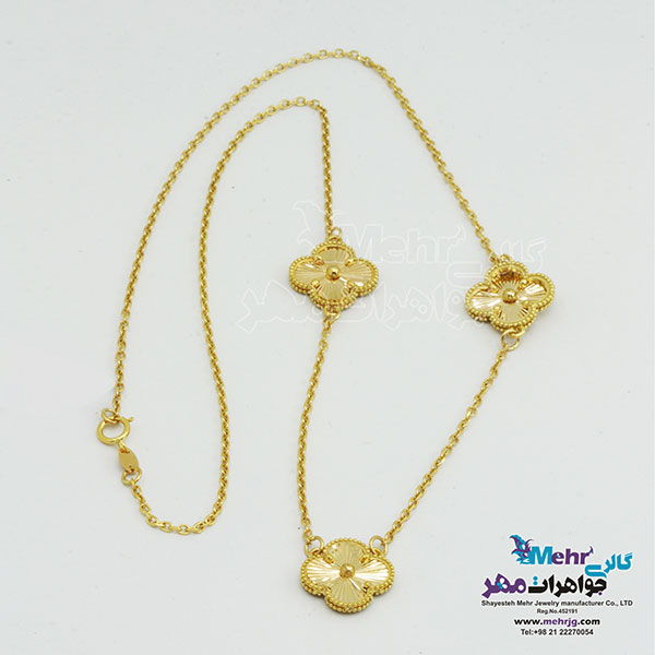 گردنبند طلا - طرح ونکلیف