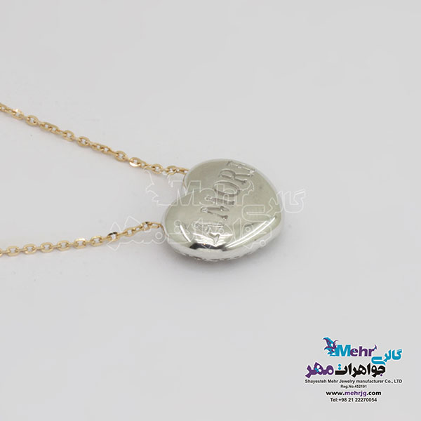 گردنبند طلا - طرح قلب