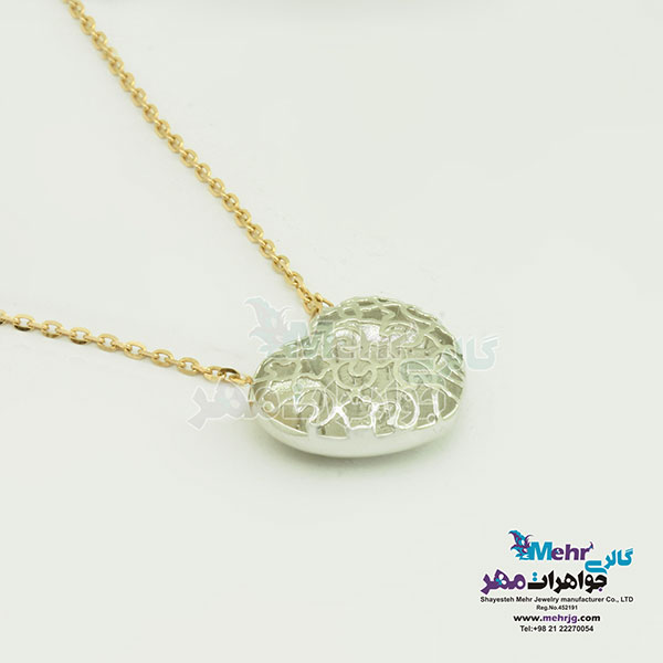 گردنبند طلا - طرح قلب