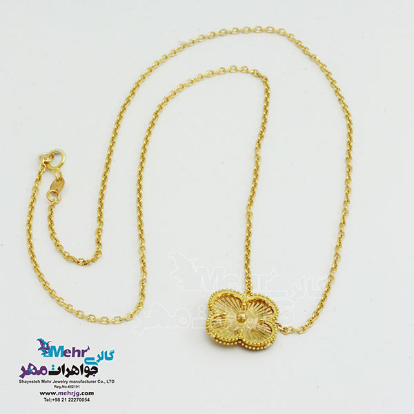 سرویس طلا - گردنبند و دستبند و گوشواره - طرح ونکلیف