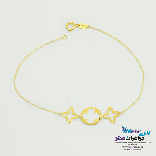 دستبند طلا - طرح ونکلیف