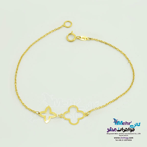 دستبند طلا - طرح ونکلیف