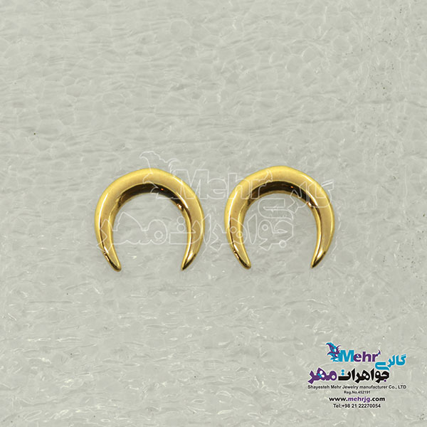گوشواره طلا - طرح هلال