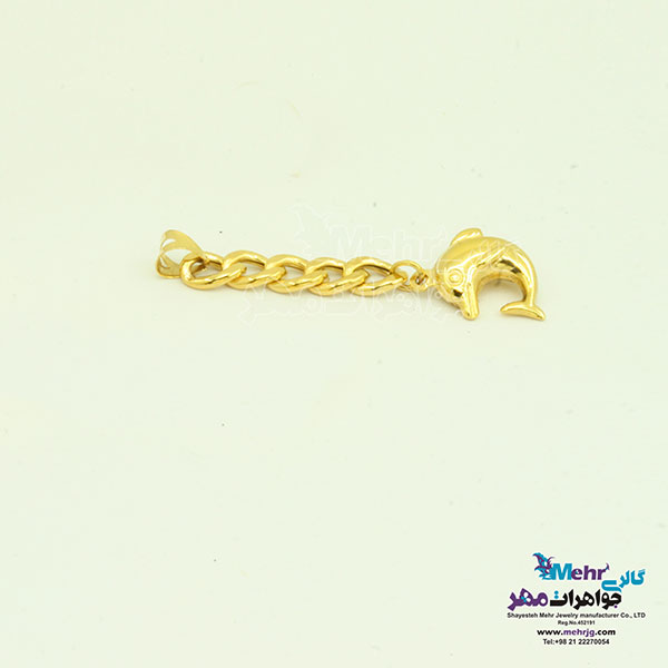 اویز طلا - طرح دلفین