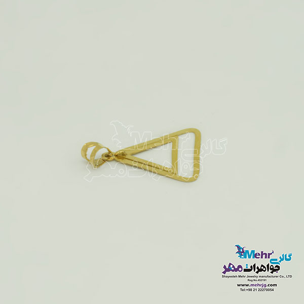 اویز طلا - طرح چند ضلعی