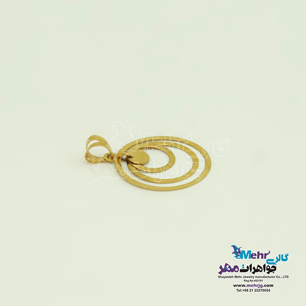 اویز طلا - طرح هندسی