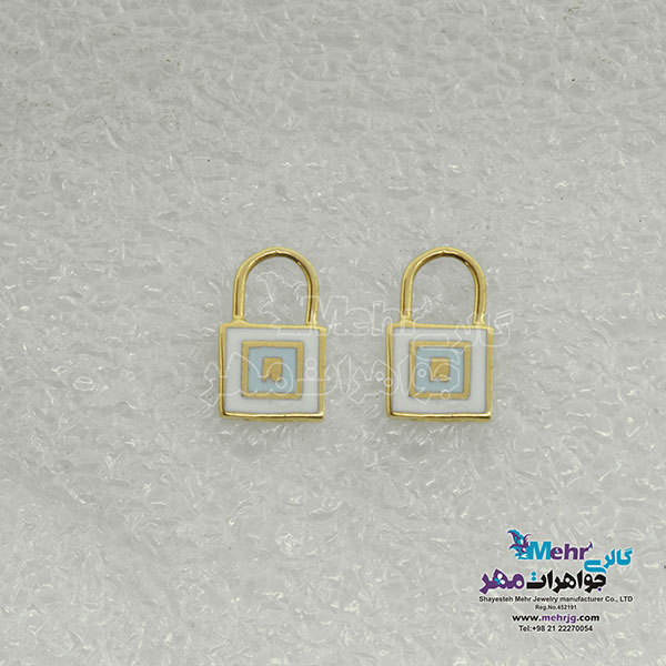 گوشواره طلا - طرح چشم نظر
