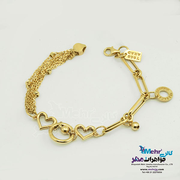 دستبند طلا - طرح زروان