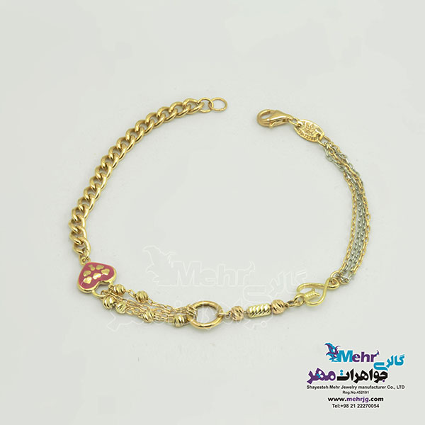 دستبند طلا - طرح زروان