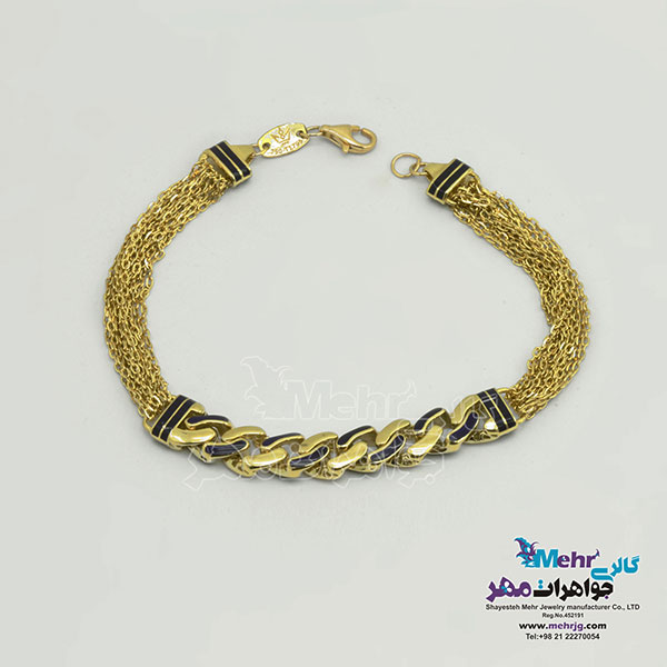 دستبند طلا - طرح زروان