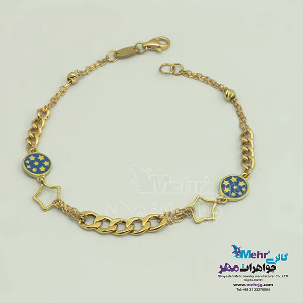 دستبند طلا - طرح زروان