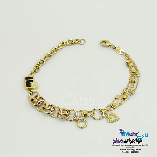دستبند طلا - طرح زروان
