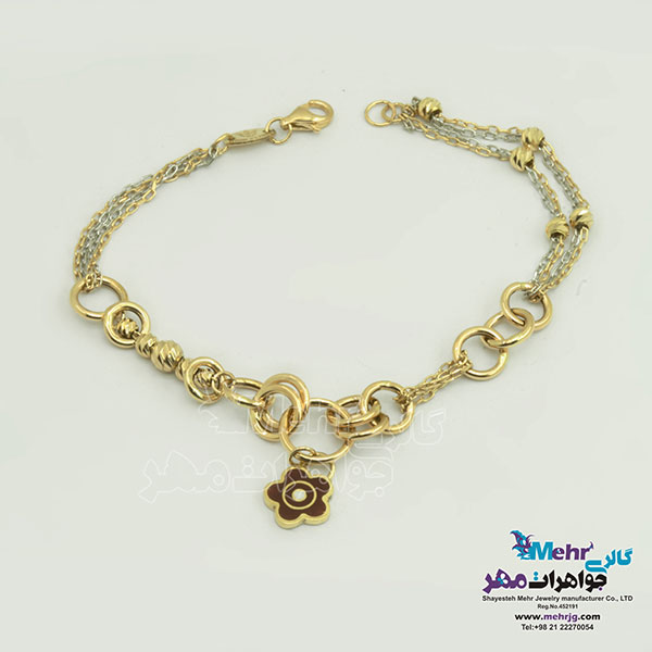 دستبند طلا - طرح زروان