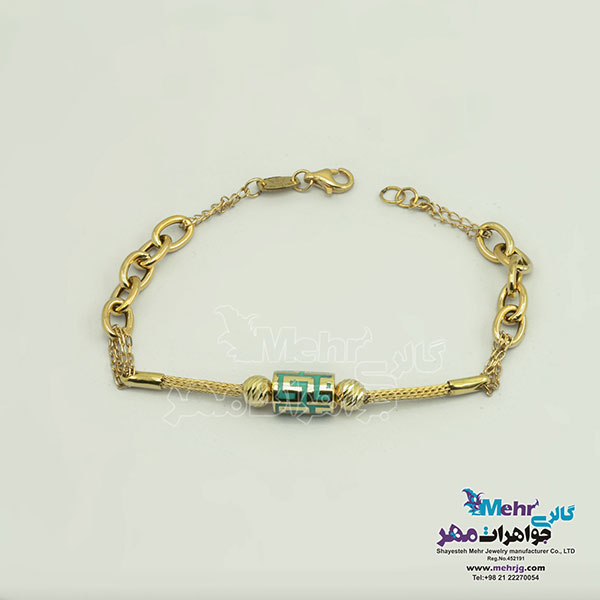 دستبند طلا - طرح زروان